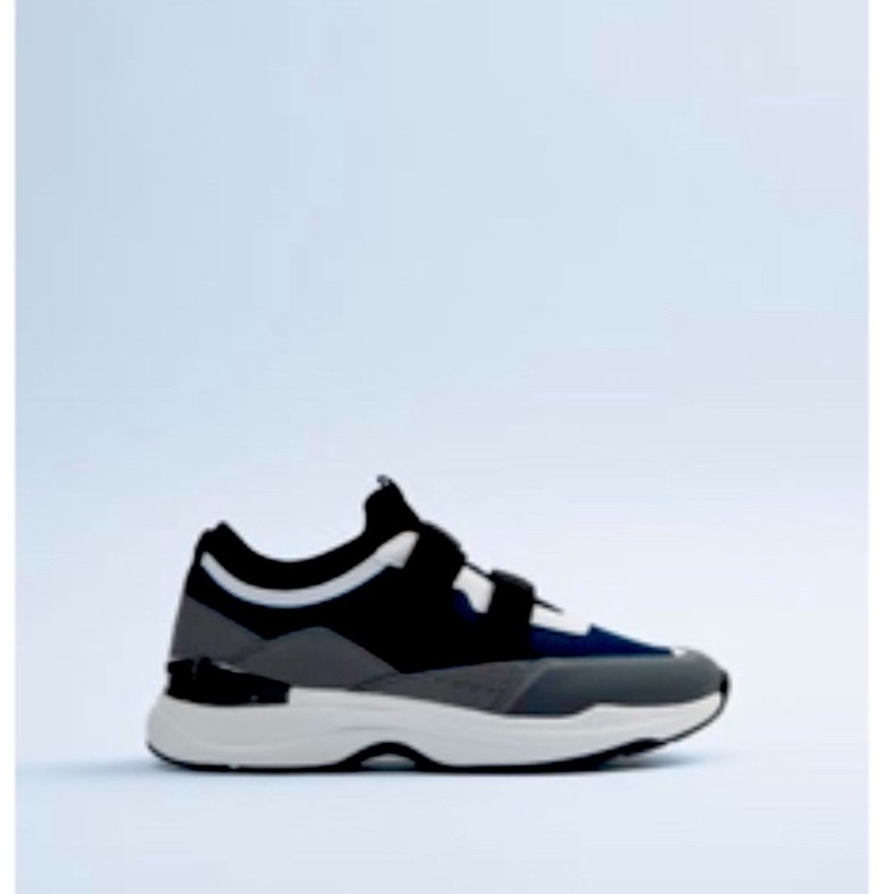 Zara hook and loop style sneakers